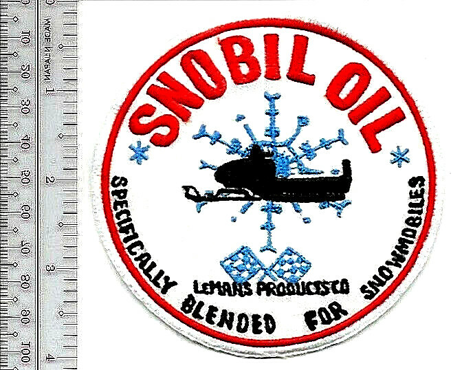 Snowmobile Oil & Lubricants Lemans Snobil Snowmobile Racing Oil Patch