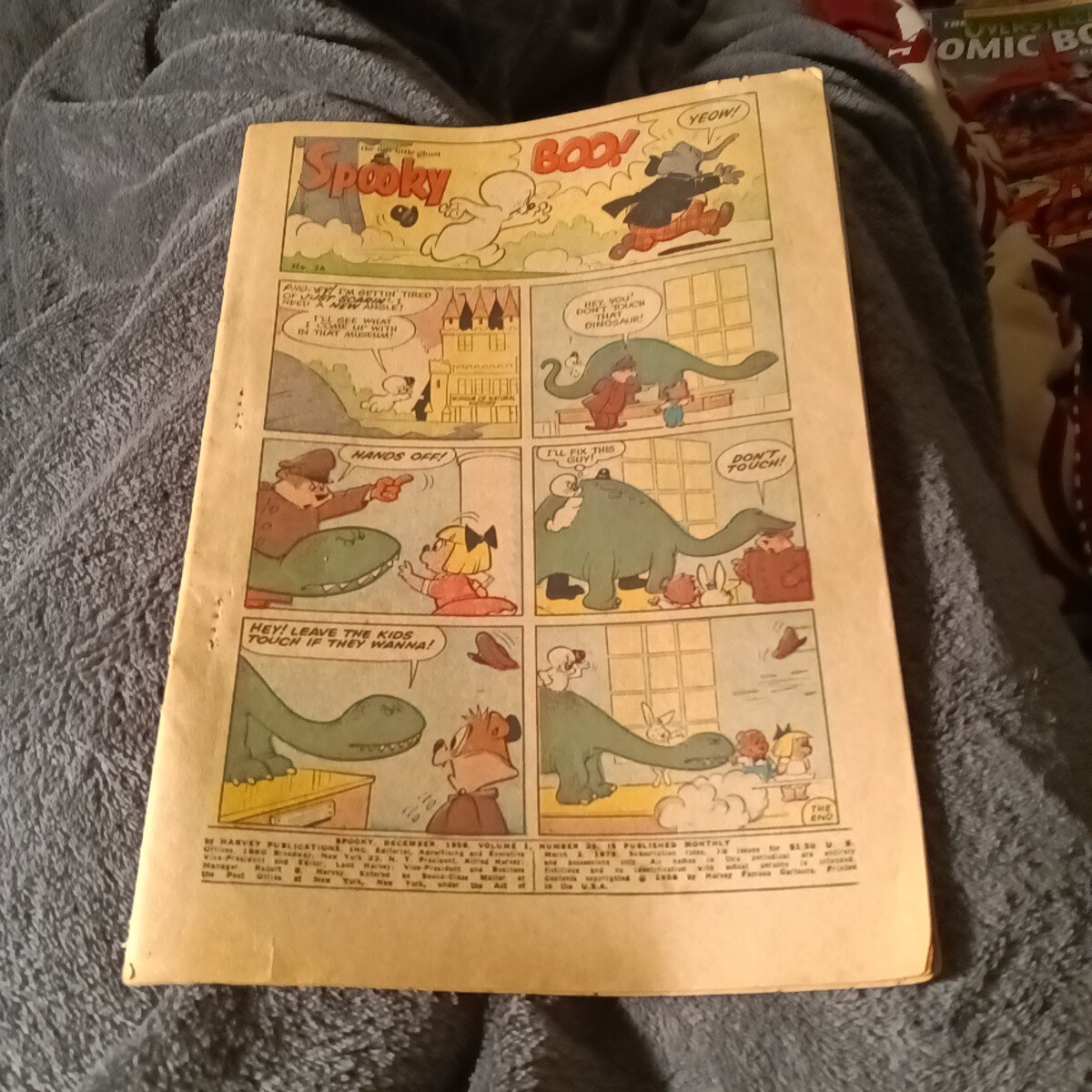 Spooky tuff little Ghost 26 Harvey Comic 1958 Silver Age Cartoon Casper Friendly