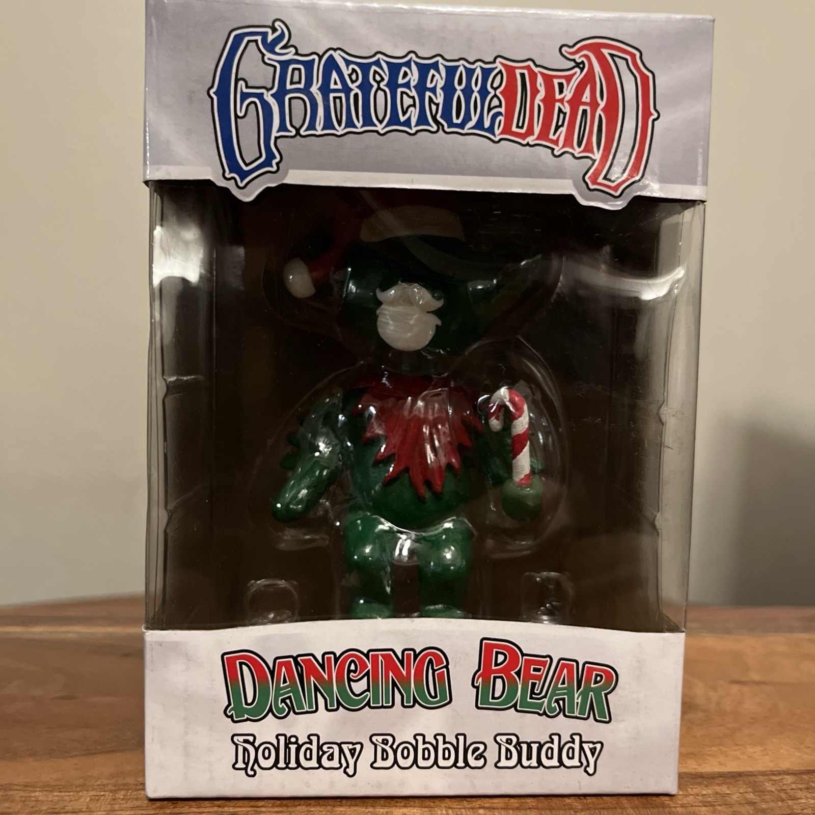 Grateful Dead Dancing Bears – Santa & Elf Bobble Buddy Set of 2