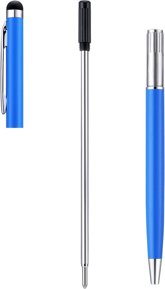 Black Ink Refill, Replaceable Ballpoint Pen Refills Compatible with Cross…