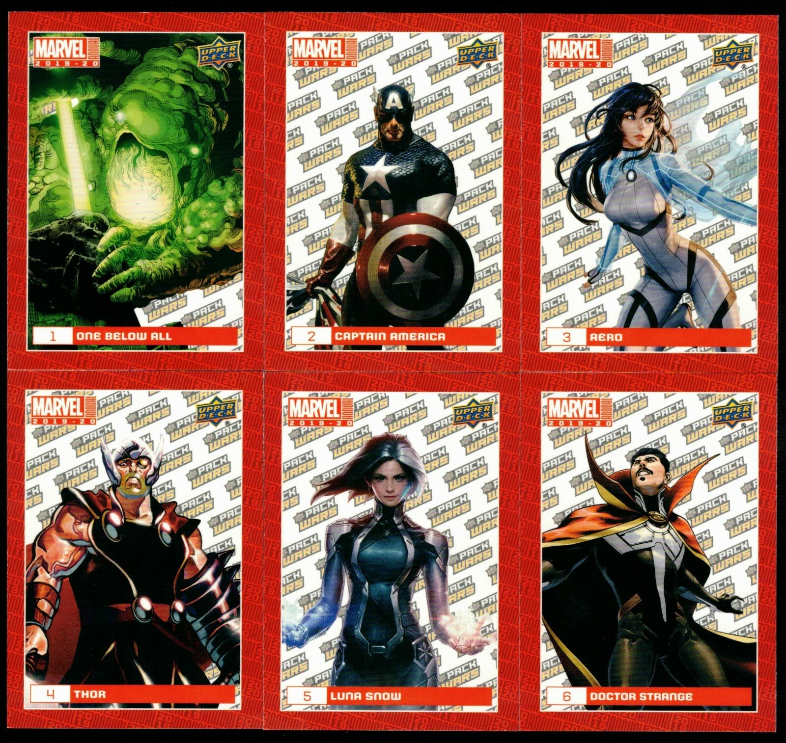 2019 2020 Marvel Annual Pack Wars Achievement Parallel You Pick Finish Your Set