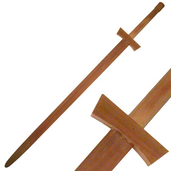 48″ BladesUSA Martial Arts Equipment Wooden Training Sword with Rounded Tip