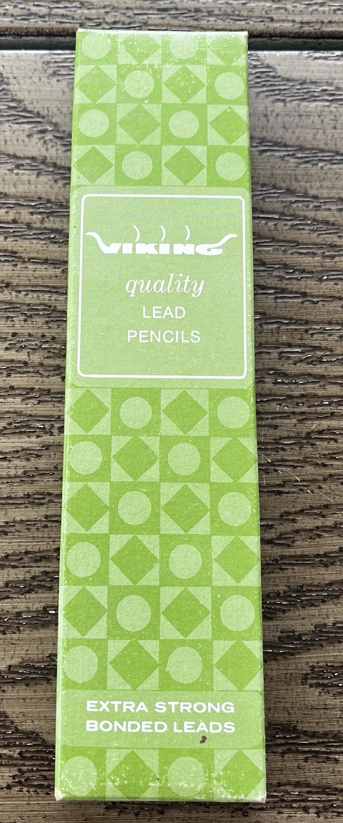 Vintage 1 Box Of Viking Bonded Lead USA No 475 12 Pencils Quality Lead NEW