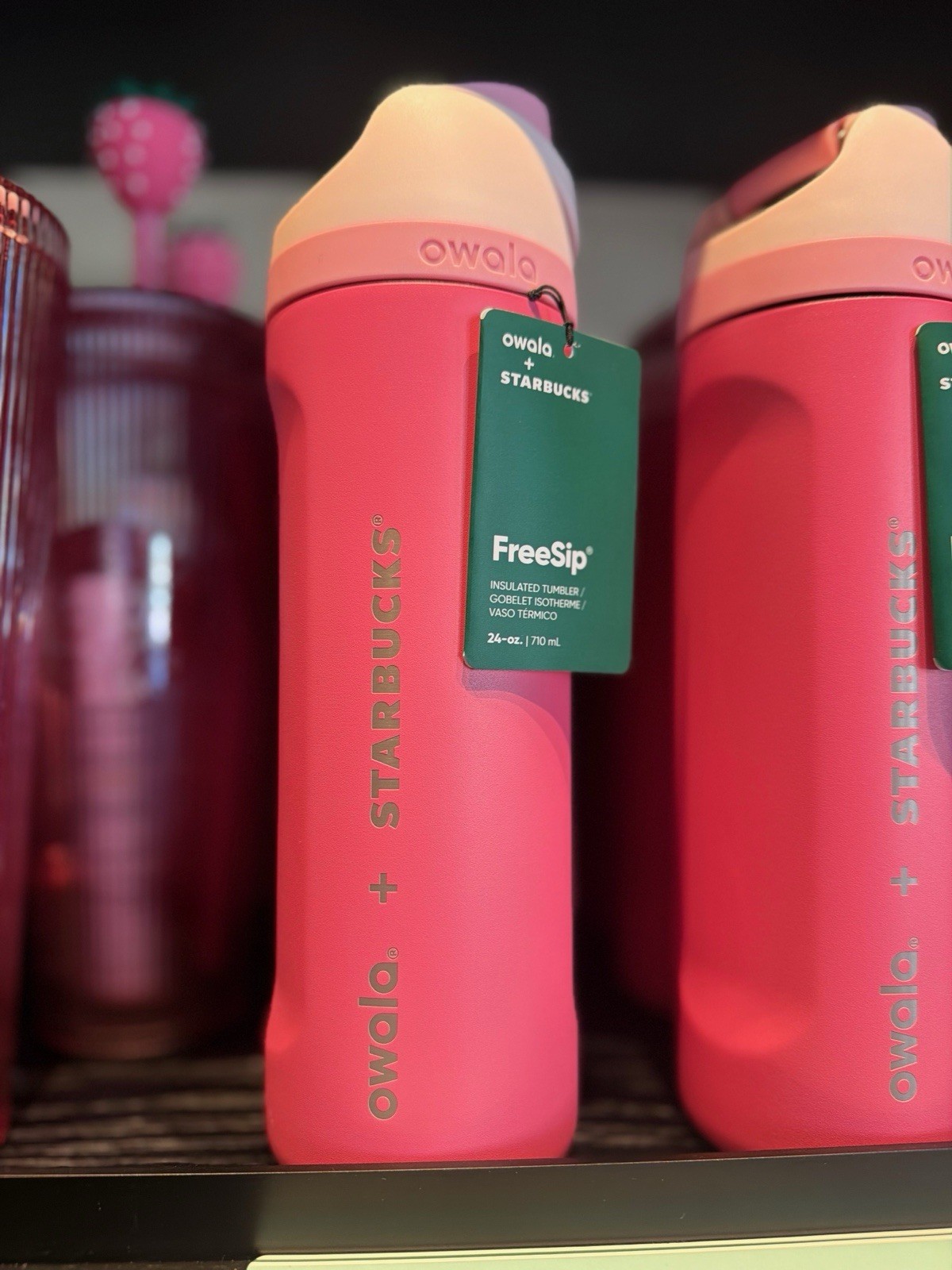Starbucks X OWALA 24oz PINK Tumbler Limited Edition SOLD OUT, NWT