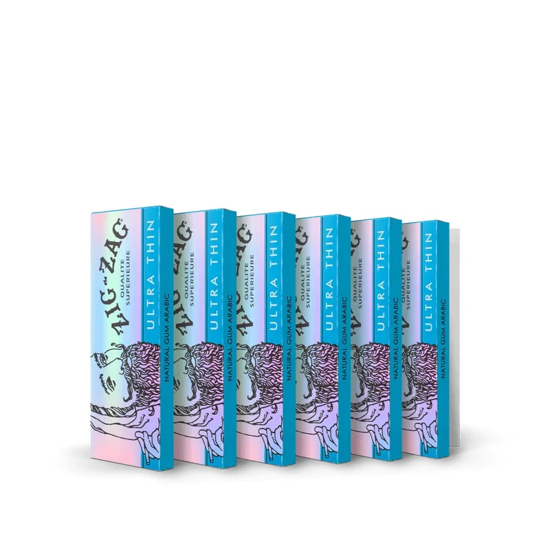 Zig-Zag 1-1/4″ Ultra Thin Papers – 6 Pack | Best Price!