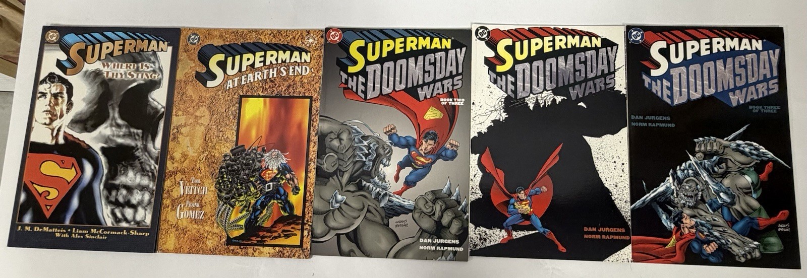 DC Comics Superman Prestige Doomsday Wars At Earth’s End Where Is Thy Sting C328