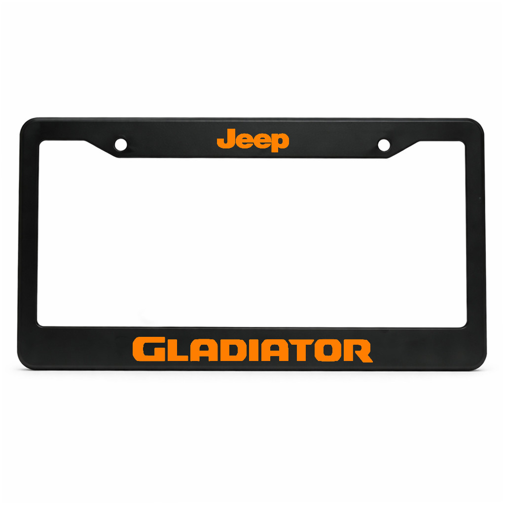 Jeep Gladiator Durable Aluminum License Plate Frame 12×6 in US Standard For Fans