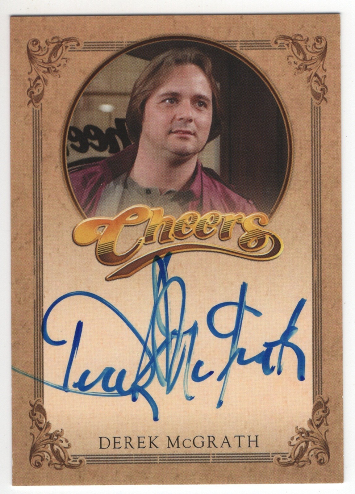 Cheers seasons 1-4 Derek McGrath as Andy Schroeder autograph insert card