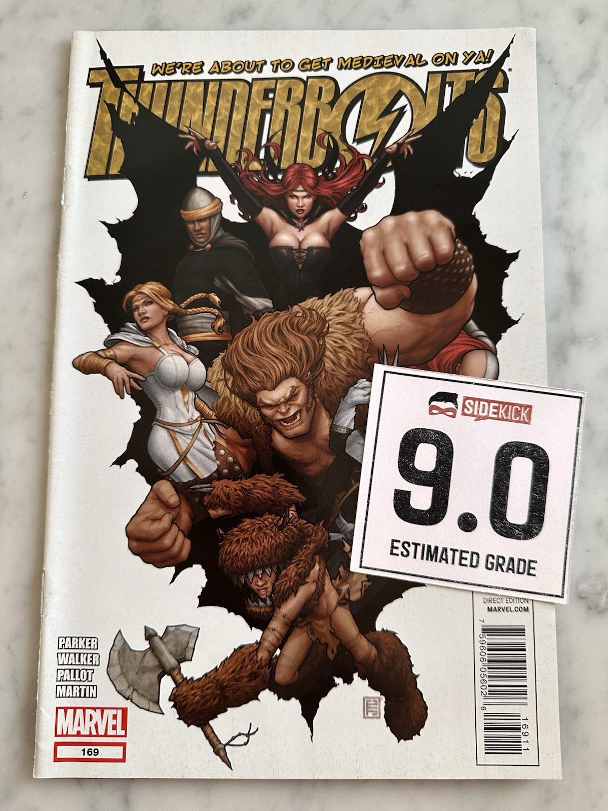Thunderbolts #169 VF/NM 9.0 – Buy 5 for Free Shipping! (Marvel, 2012)