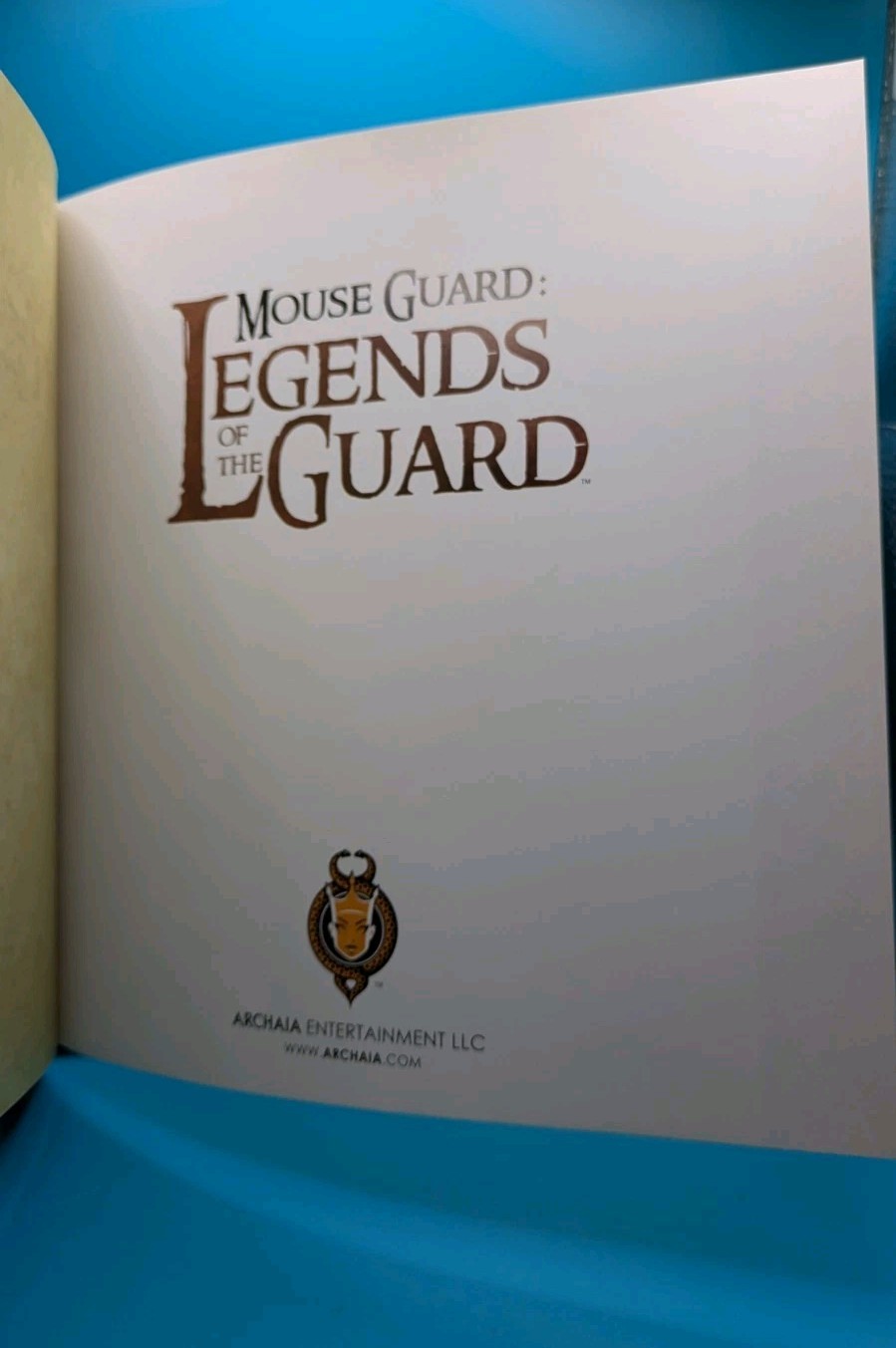 Mouse Guard: Legends of the Guard – Vol 1 – David Petersen – HC – Graphic Novel