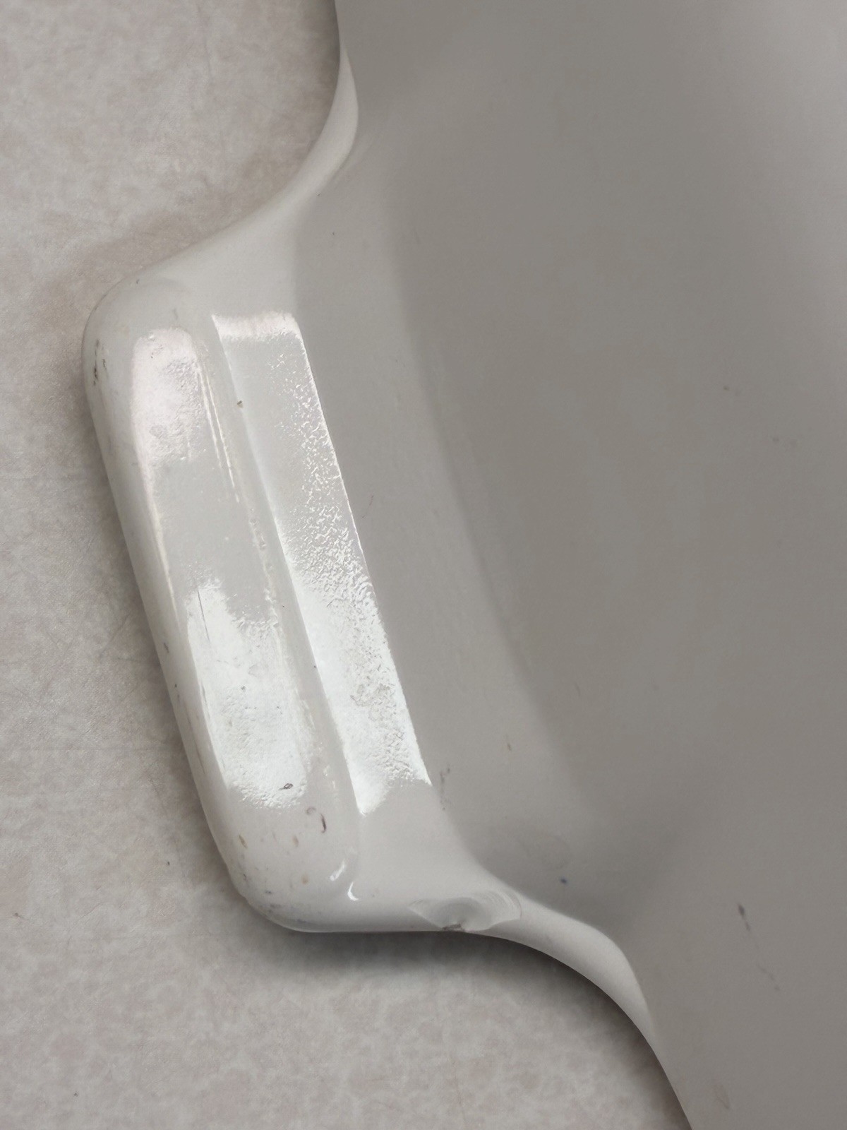 Corning Pyroceram Cornflower Blue 10” Casserole White Lid Factory Flaw ‘60-‘61