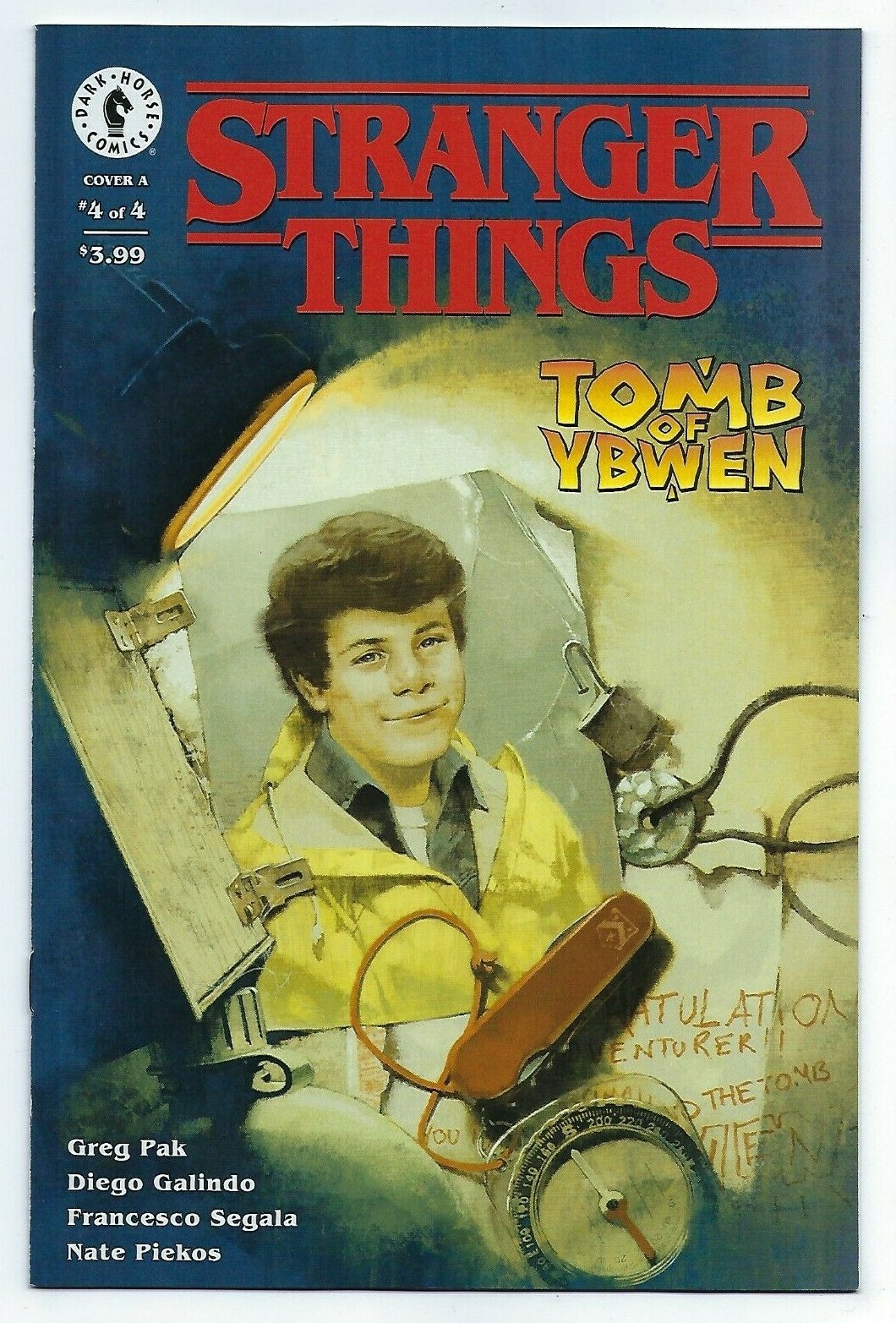 Dark Horse Comics STRANGER THINGS TOMB OF YBWEN #4 first printing cover A