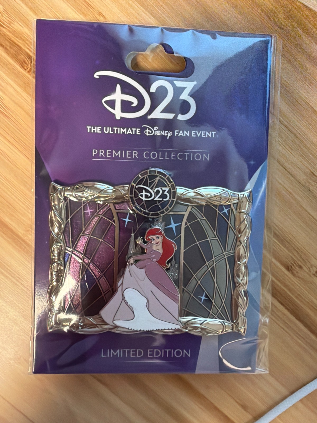 D23 Fan Event 2026 Premier Collection Ariel Pin LE: 1000 New In Hand Free Ship