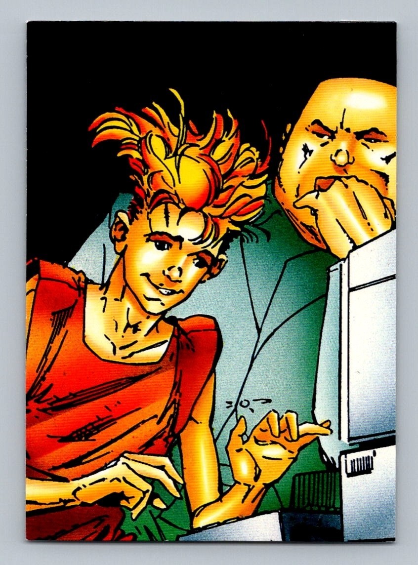 1992 Comic Images Punisher War Journal Entry / #37 The Board / Kingpin / Marvel