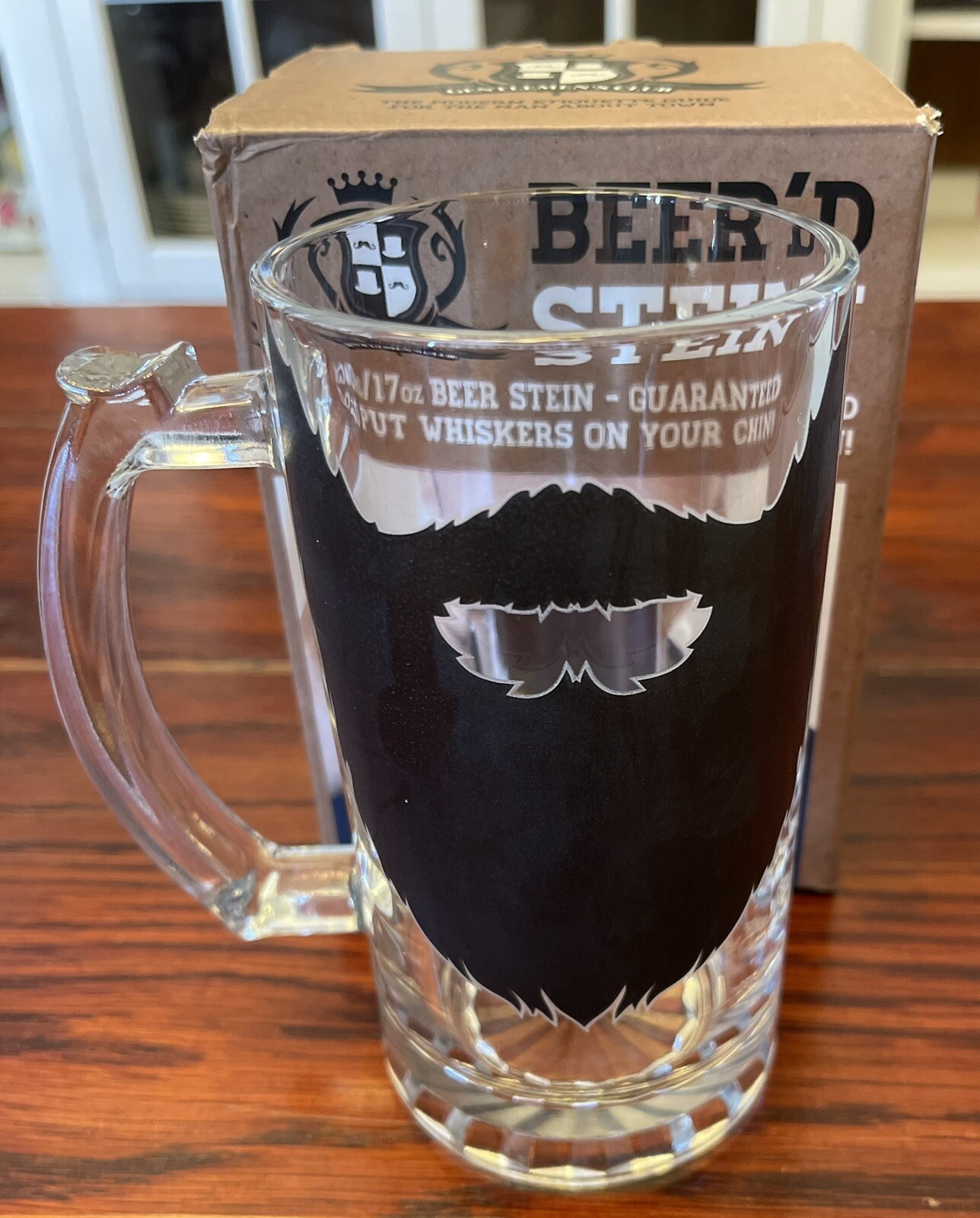 Gentlemen’s Club Beer’d Stein, 500mL/17oz, Beer, Special Occasion/PartyGag Gift