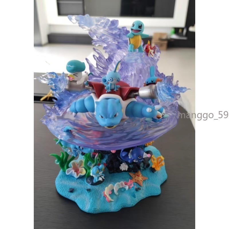 Blastoise Venusaur Animation Figure Ornament Gift Purple PVC in Stock New 1PC