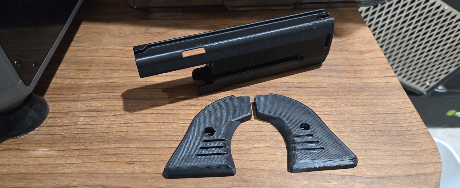 Heritage Rough Rider 4.75″ Cosmetic Body Kit — Space Rider Variant – Black