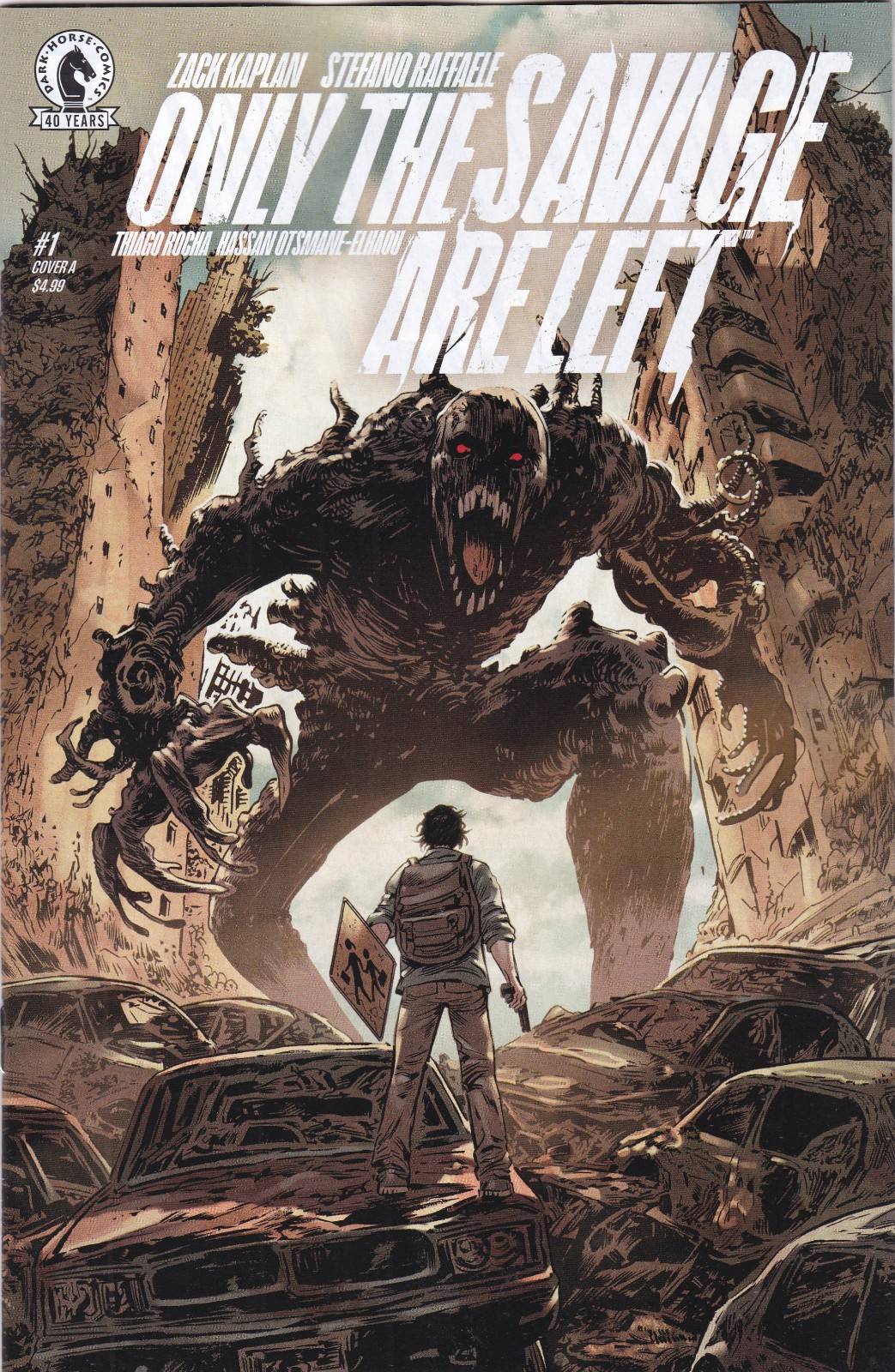 ONLY THE SAVAGE ARE LEFT #1 NM Cover #A STEFANO RAFFAELE DARK HORSE COMICS 2026