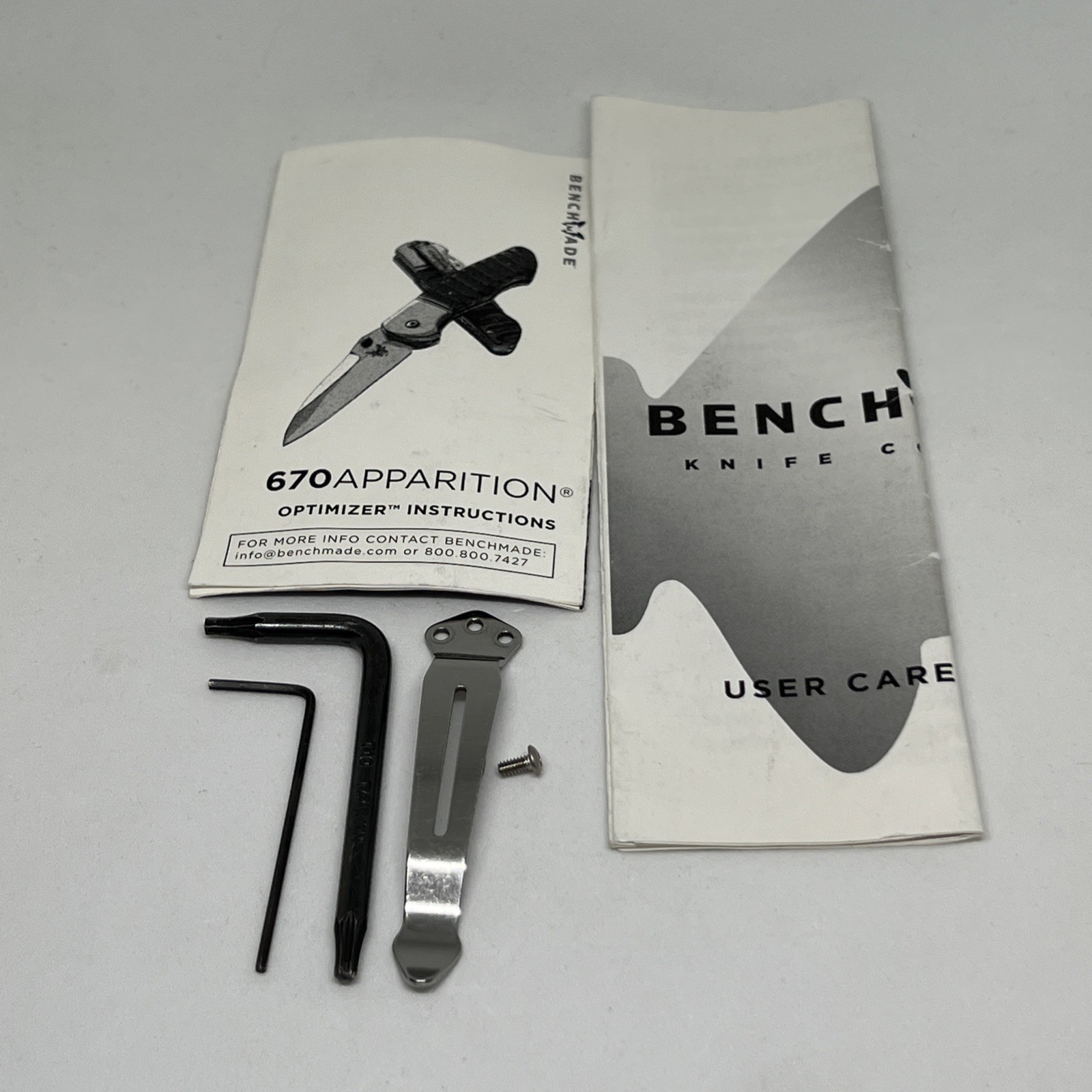 Benchmade 670 APPARITION w/Optimizer Pocket Knife