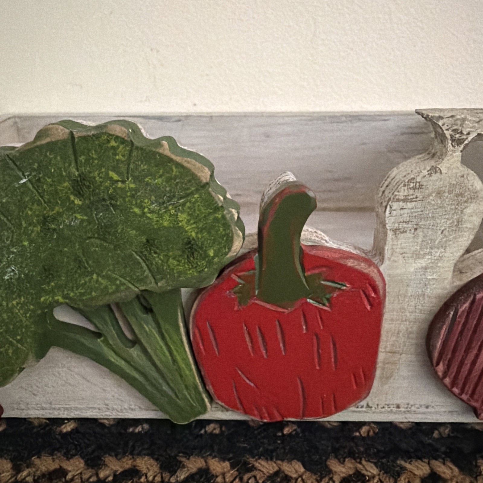 Countertop Wood Fruit/Vegetable Open Crate