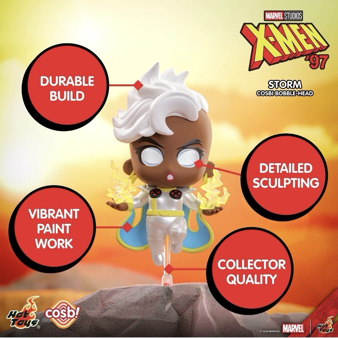 Marvel X-Men 97 Blind Box Mini Figure & Accessories Cosbi Bobblehead Collectible