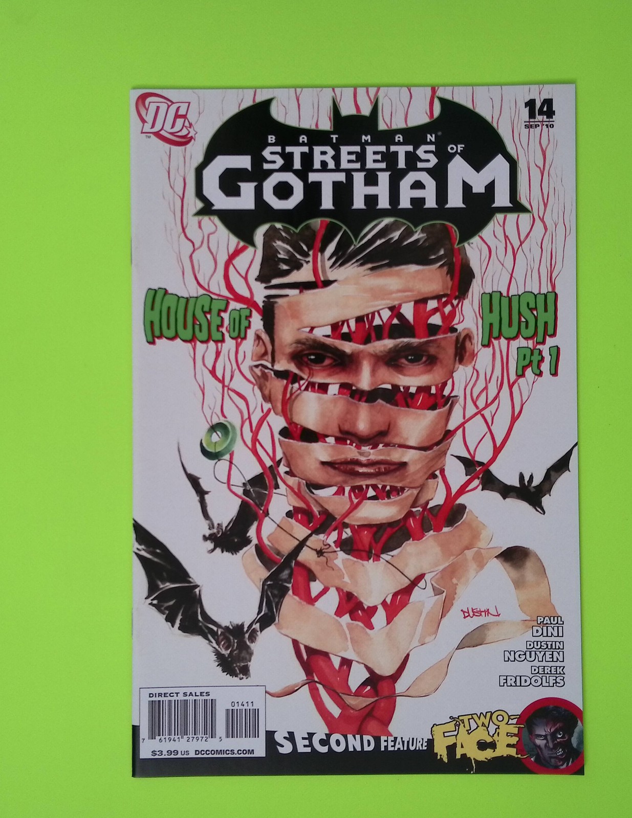 Batman Streets of Gotham #14 2010 DC Comics High Grade Comic Book R105-159