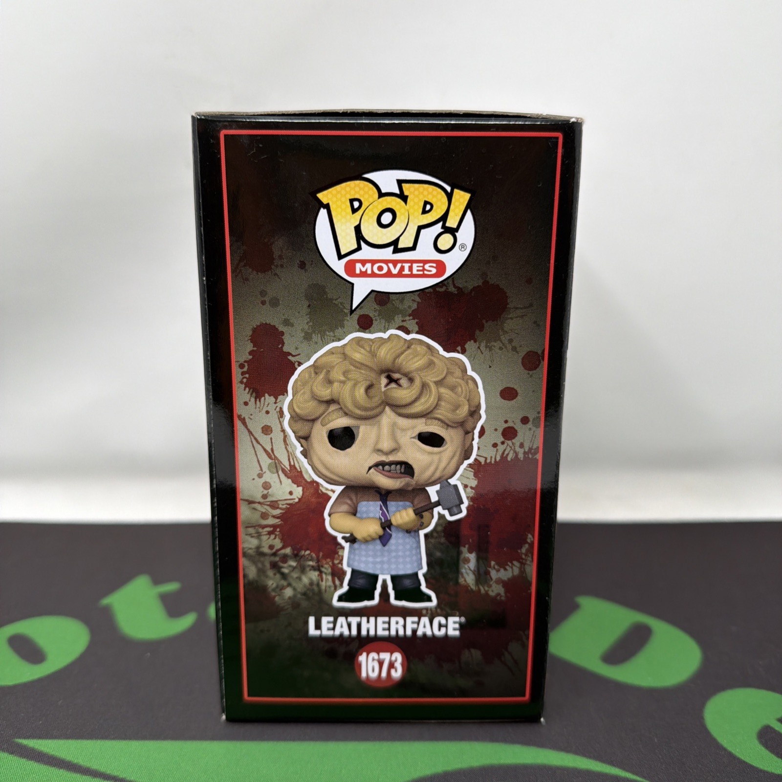 Funko Leatherface 1673 Texas Chainsaw Massacre Hot Topic Scare Fair Exclusive