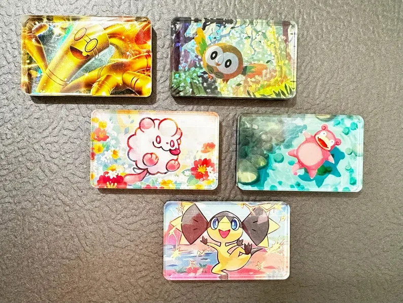 Acrylic Magnet DIY Kit Magnetic Card Holder