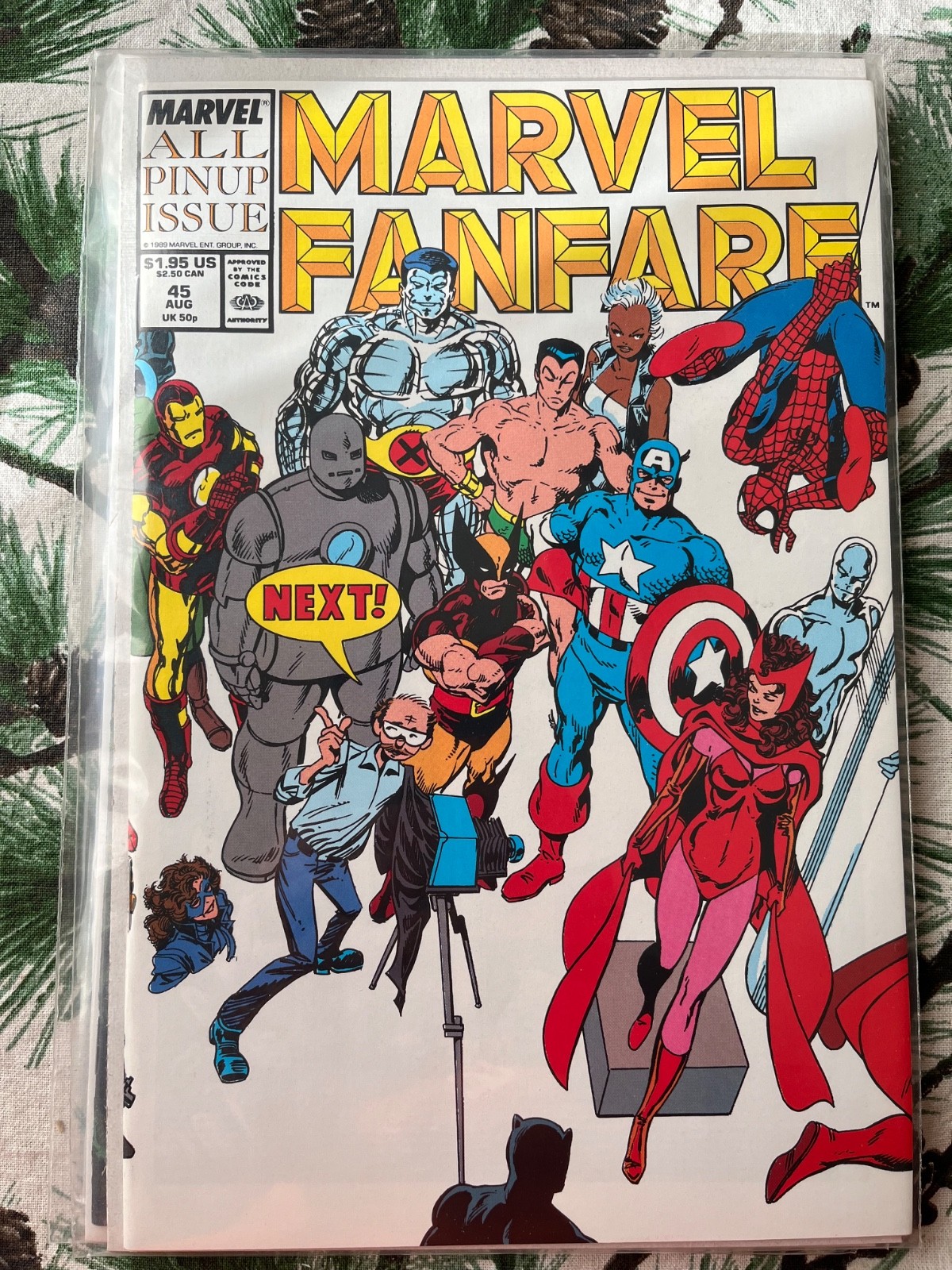 Marvel Fanfare Comics, assorted 1982-1991 F-VF