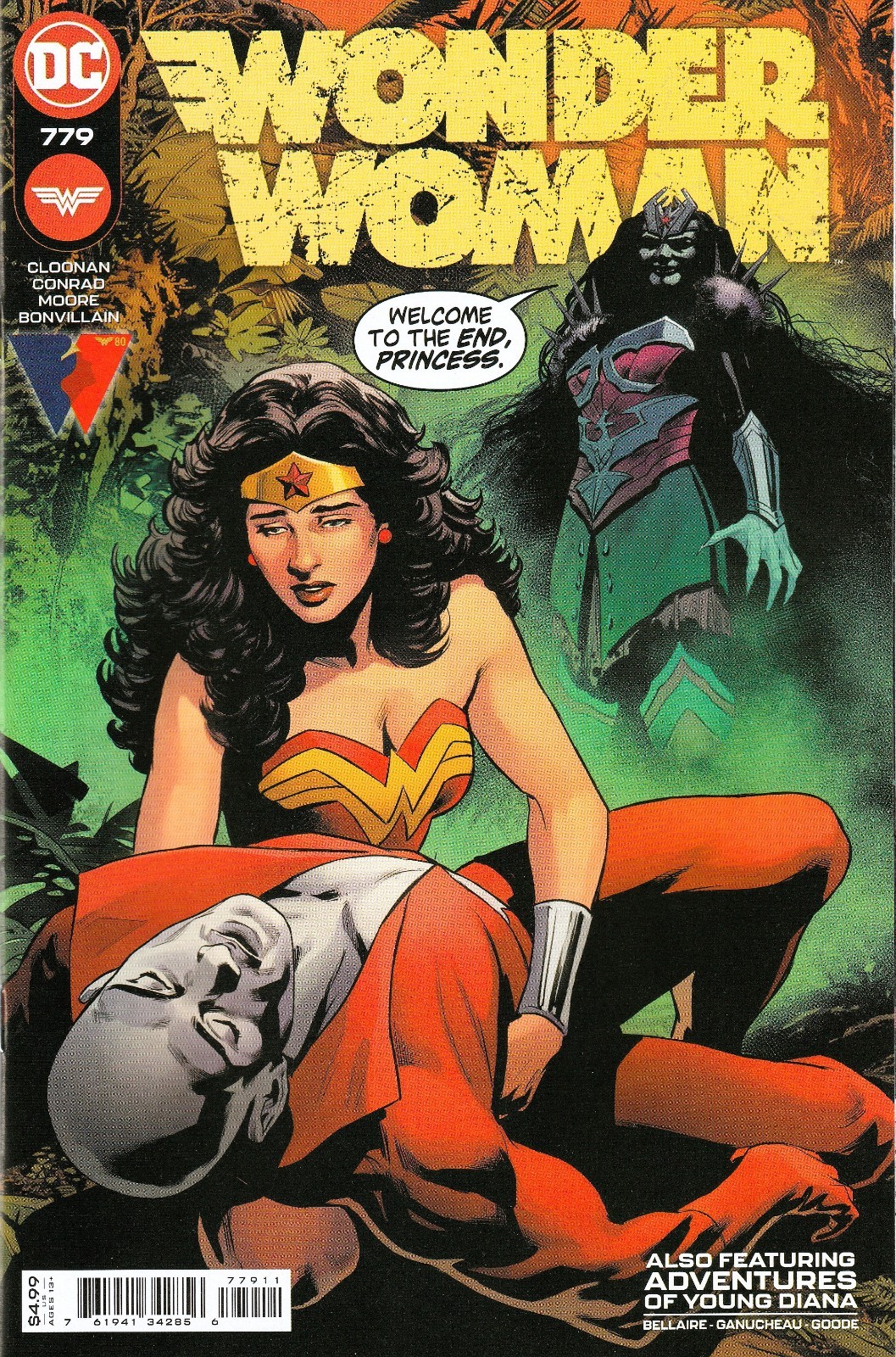WONDER WOMAN #779 (2016) CLOONAN / TRAVIS MOORE ART & COVER ~ UNREAD NM