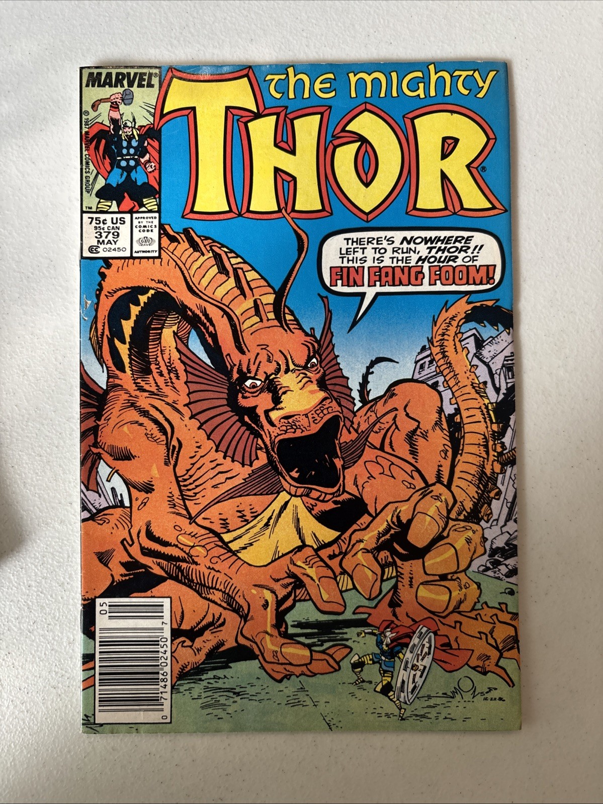 Marvel Comics Mighty Thor #379 (May 1987)