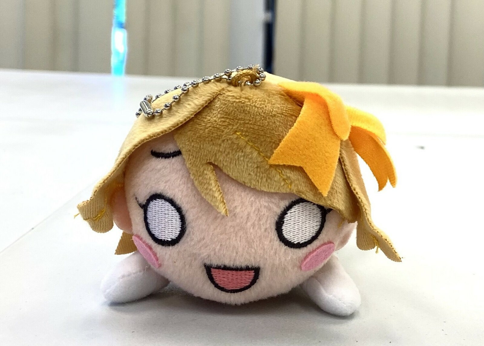 Love Live No Brand Girls Nesoberi Mini Plush Keychain Doll Hanayo Koizumi SG7784