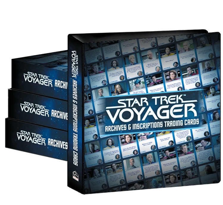 Star Trek Voyager A&I 60-Card “Variable Quote” Base Set in Binder with P1, P3 +