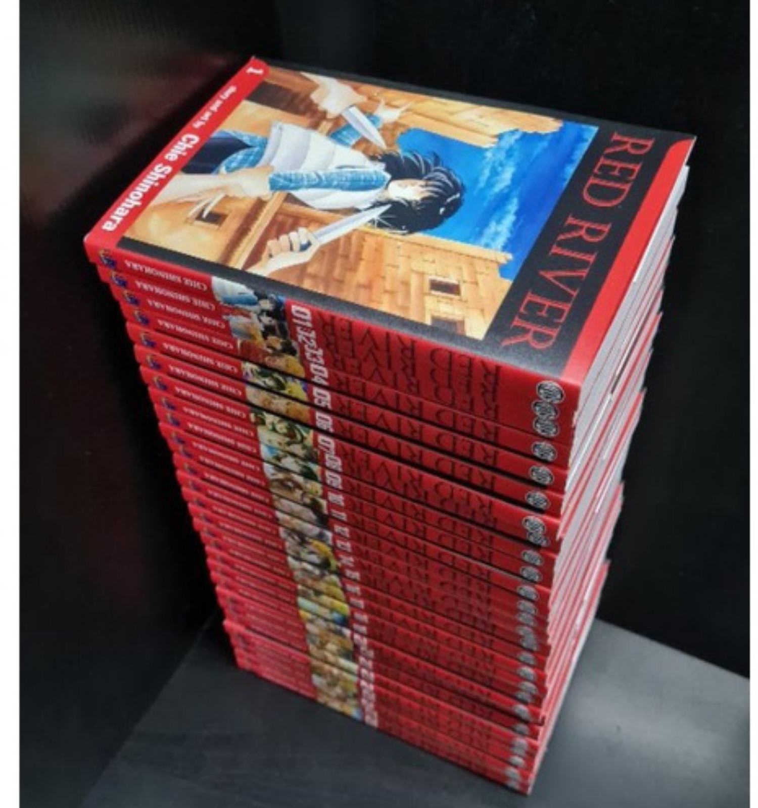 New English Manga Red River Chie Shinohara Volume 1-28(END) Loose Set Comic Book
