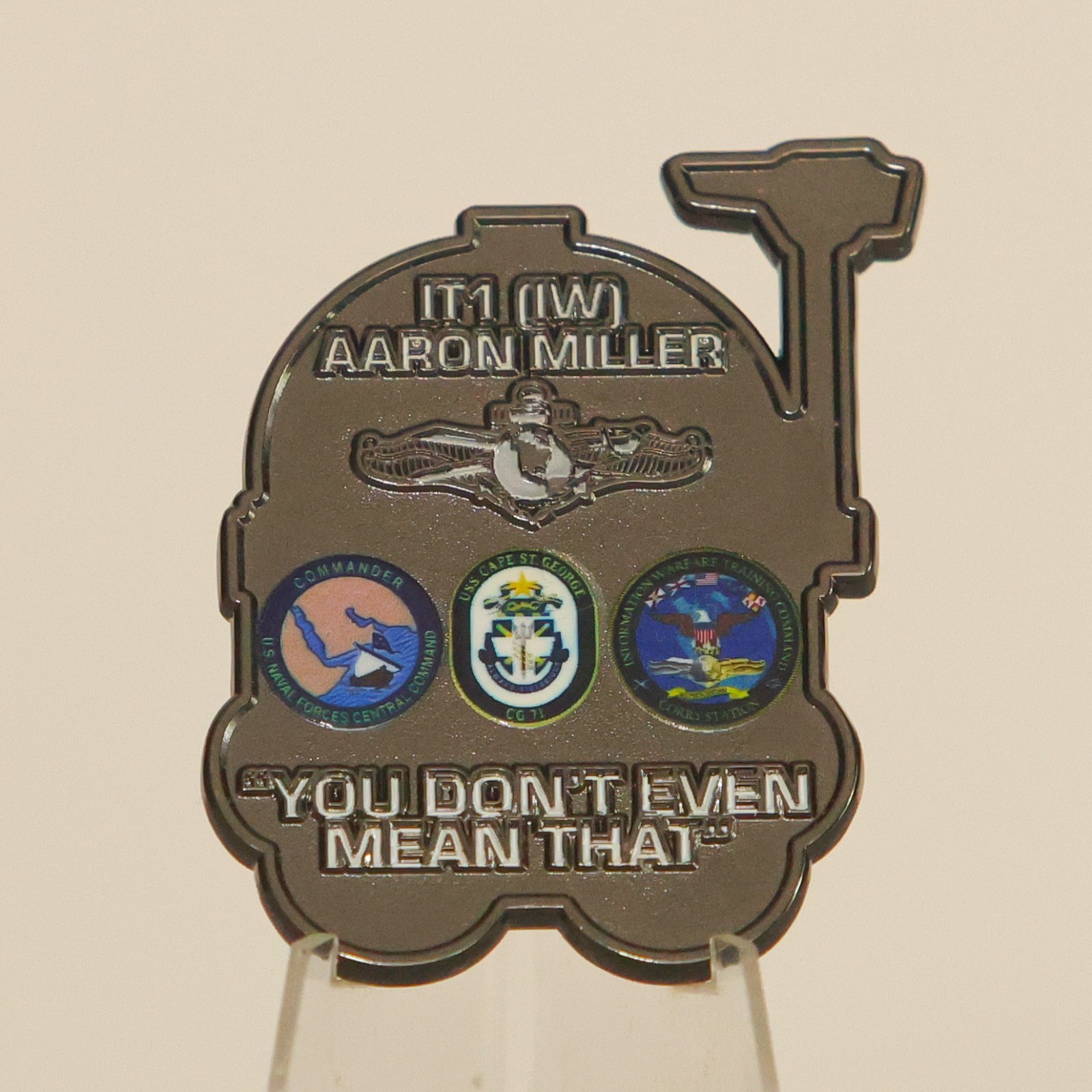 Star Wars Clone Trooper Helmet Aaron Miller Challenge Coin 1#21