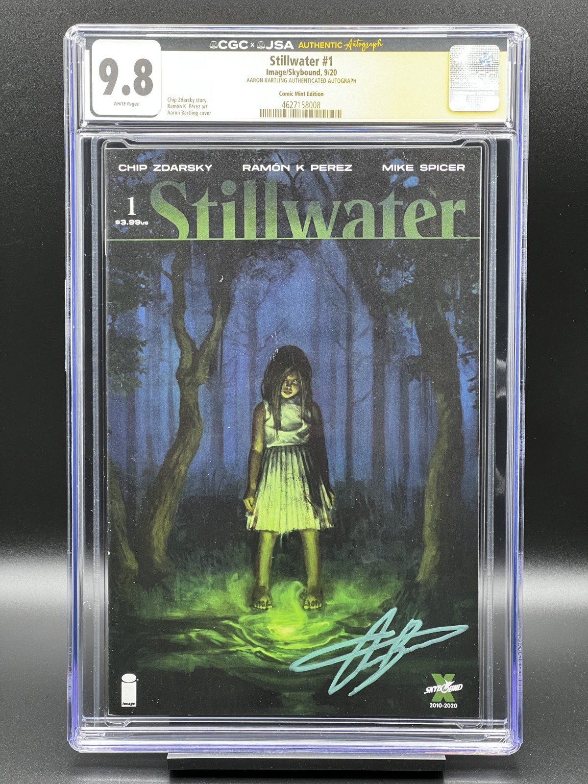 Stillwater #1 – (2020) Signed by Aaron Bartling – Comic Mint Edition – CGC 9.8