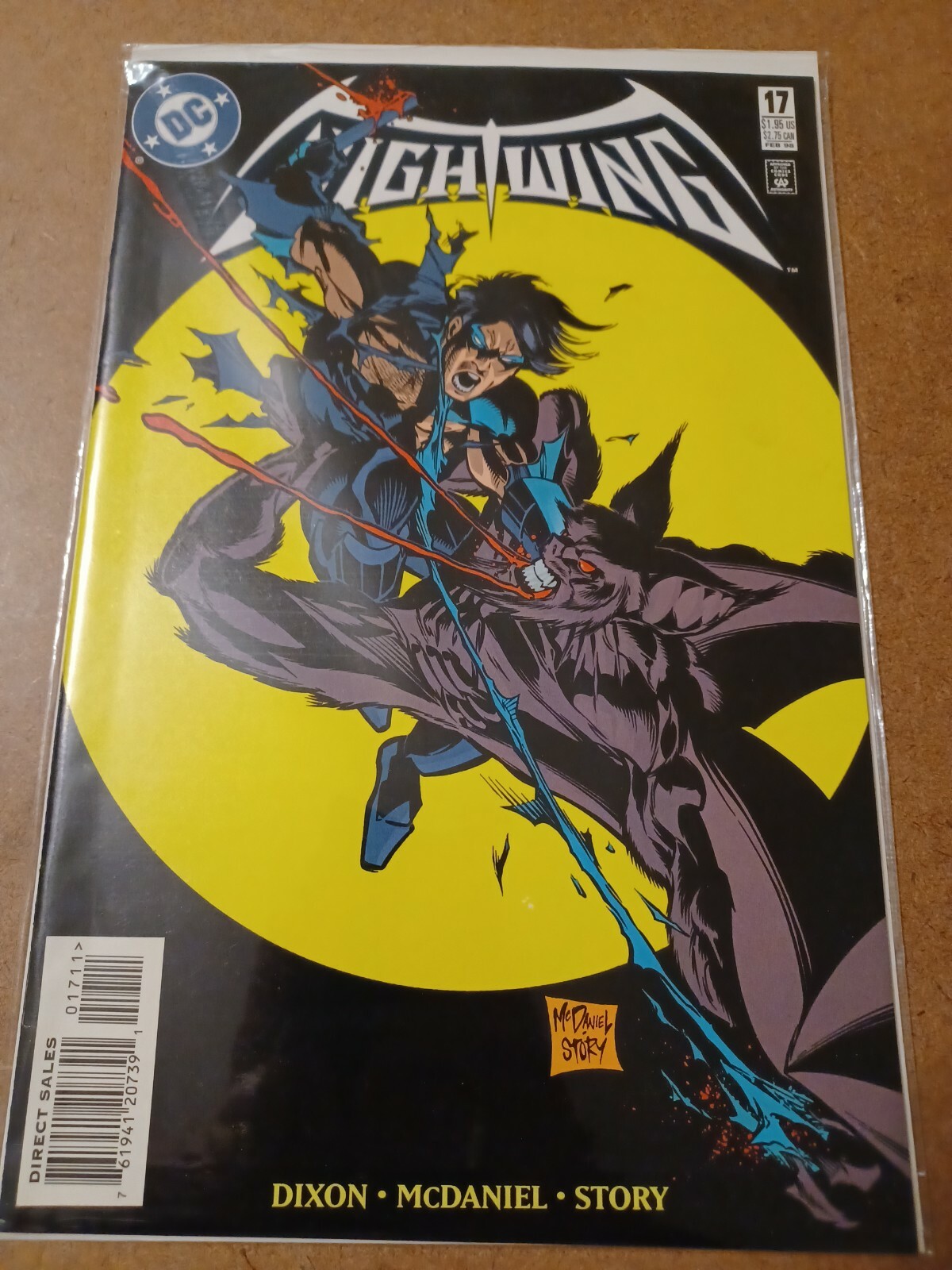Nightwing #17 Comic Book – Volume One – Man-Bat Batman – Pic!