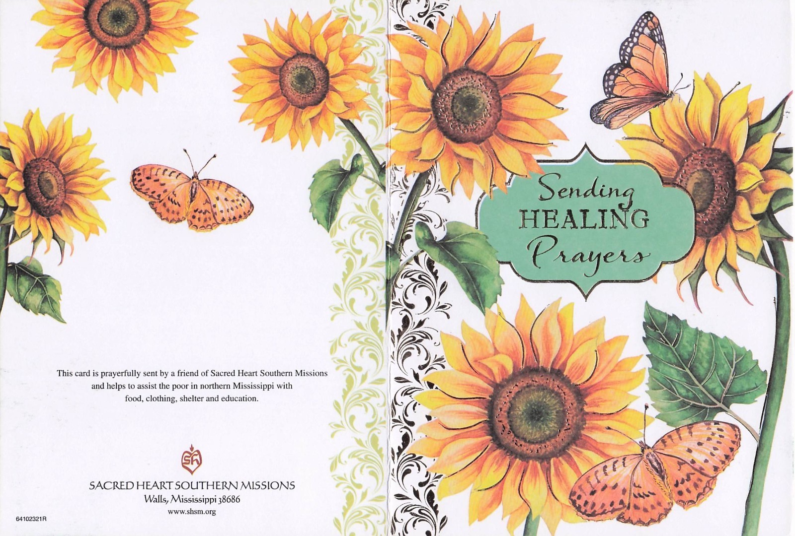 Sacred Heart Southern Missions Assorted All Occasions Greeting Cards Set of 5