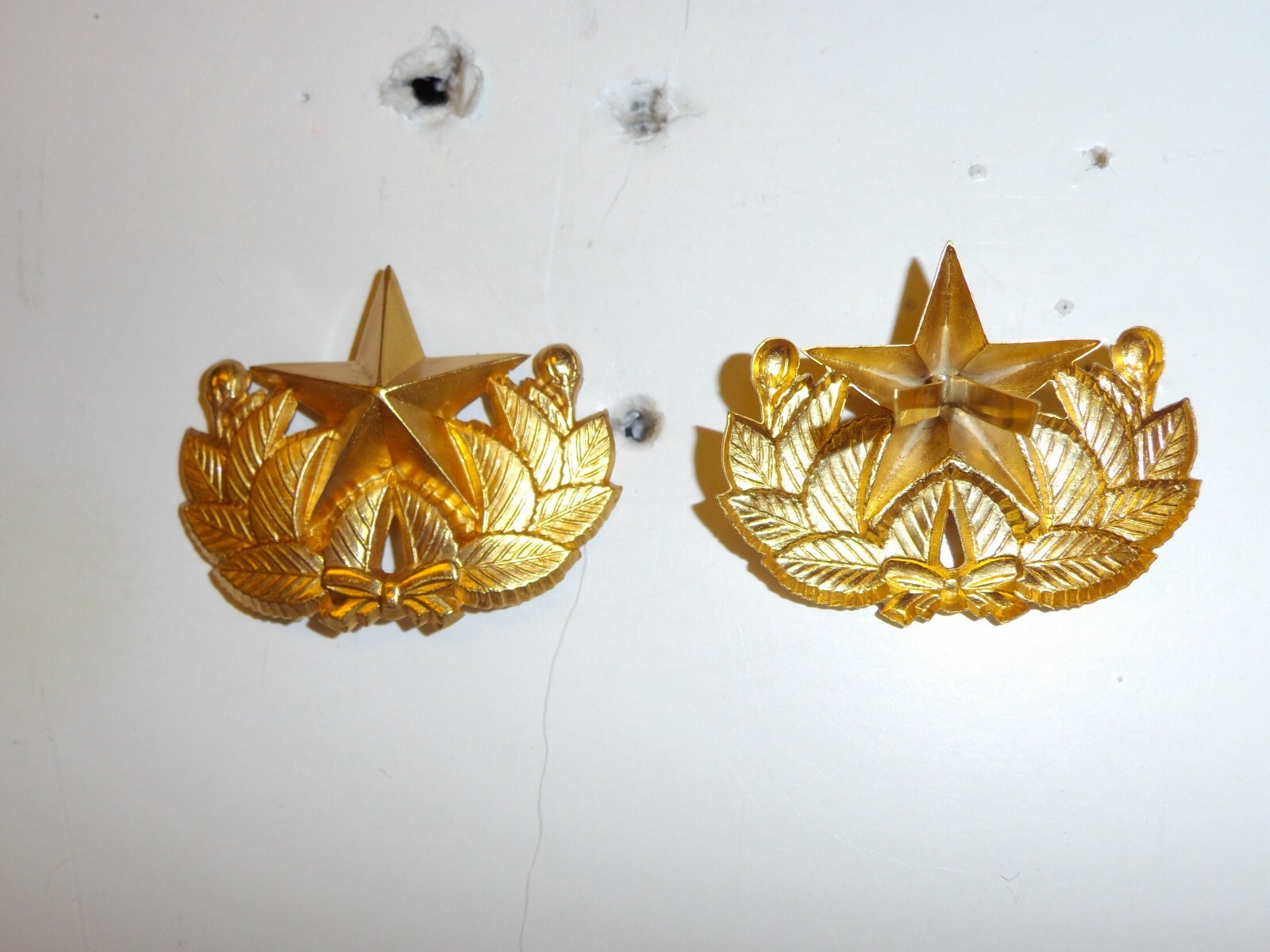 e2663 WW2 Japan Japanese Army Visor hat/cap Gold Star wreath Elite Guards R17A