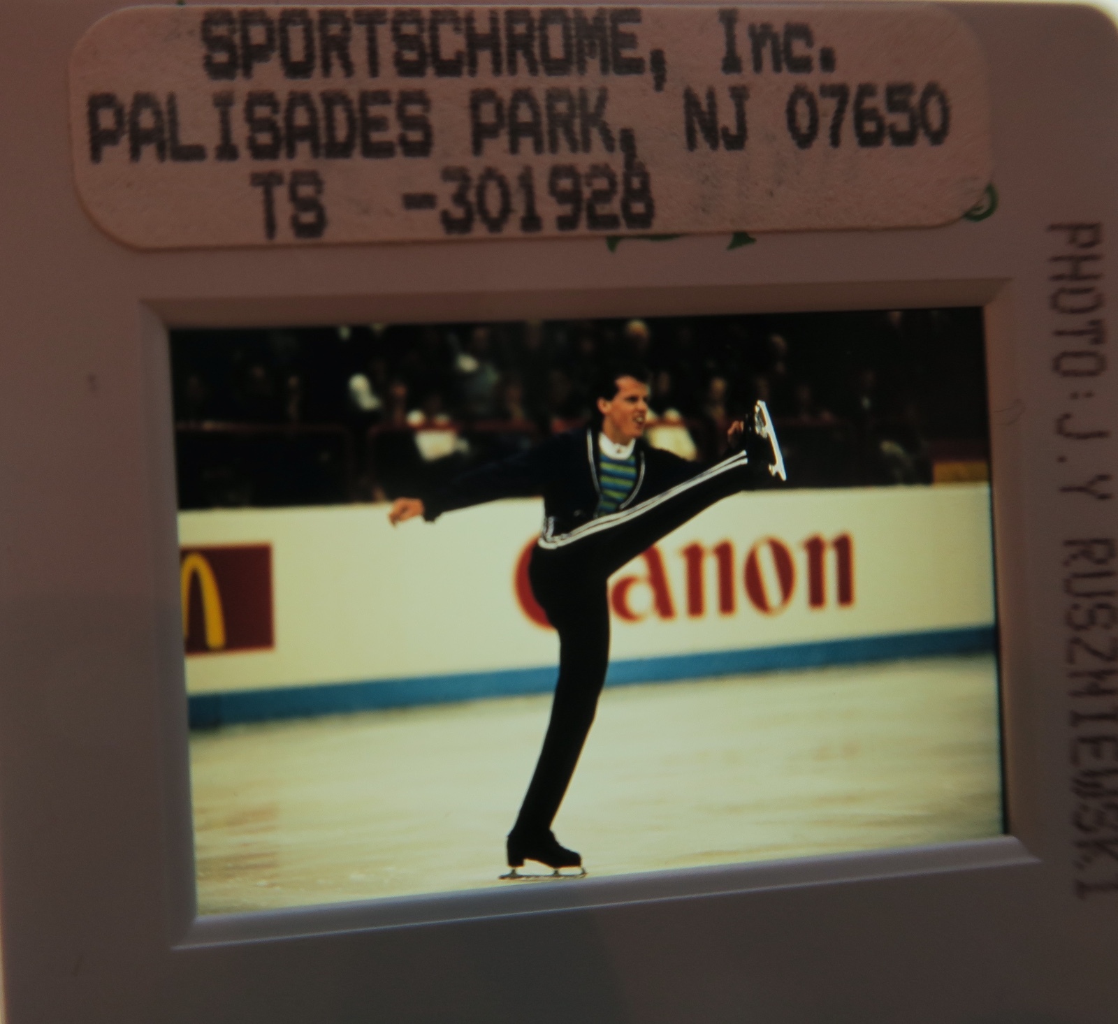 KURT BROWNING Olympic SKATING World Champion quadruple jump SLIDE 3
