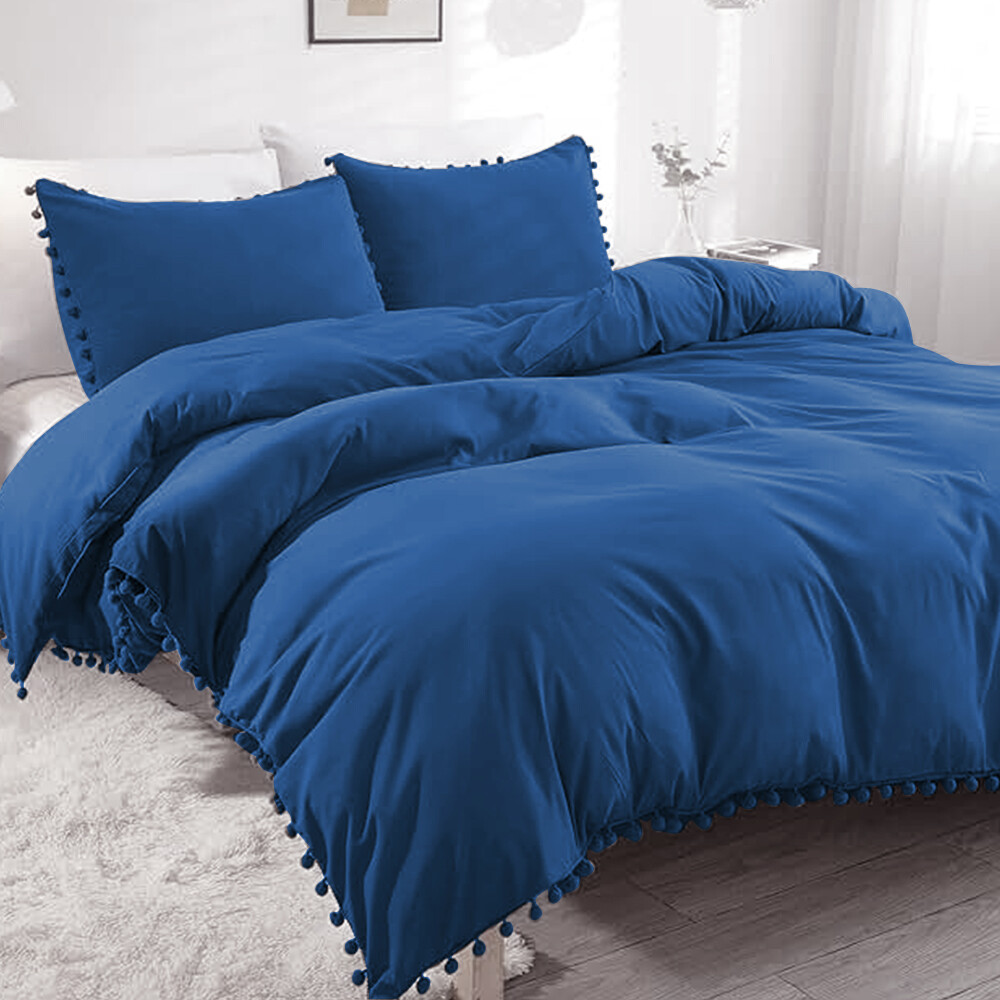 Duvet Cover Quilt Bedding Set With Pillow Bedspread Comforter Cover King Size