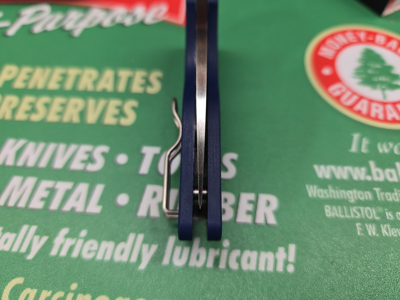 Spyderco Lil Native Compression Lock SPY27 Satin Blade Cobalt Blue G10 C230GPCBL