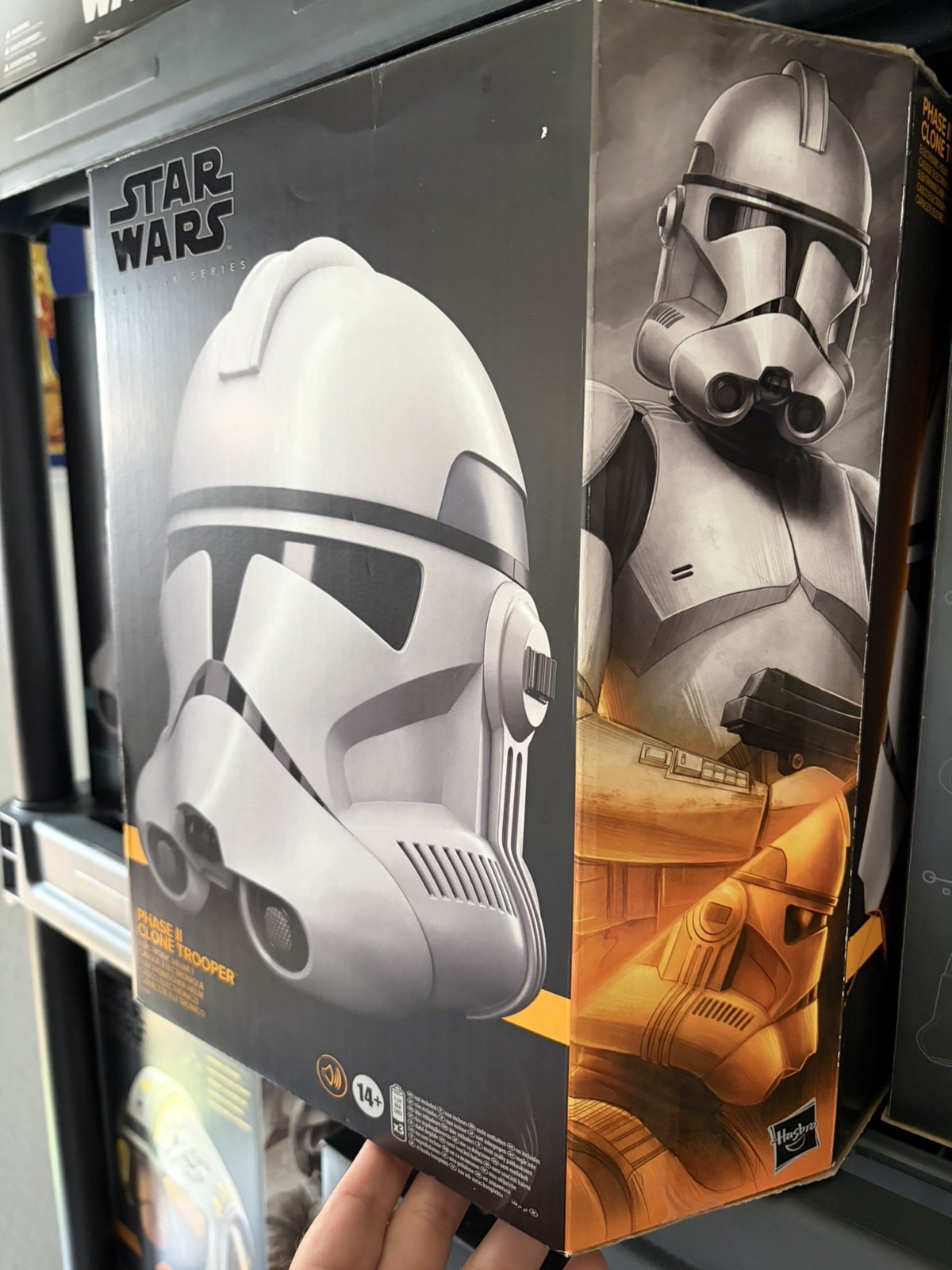 STAR WARS BLACK SERIES HELMET CLONE TROOPER PHASE II ELECTRONIC