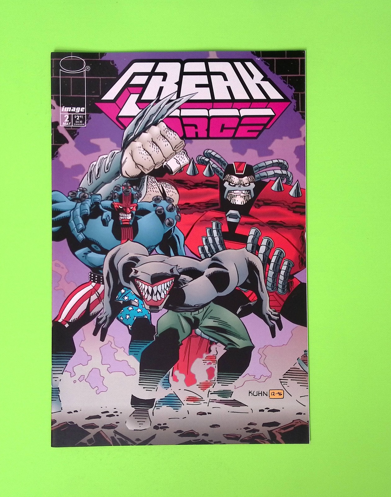 Freak Force #2 Vol. 2 1997 Image Comics High Grade Comic Book B2-19