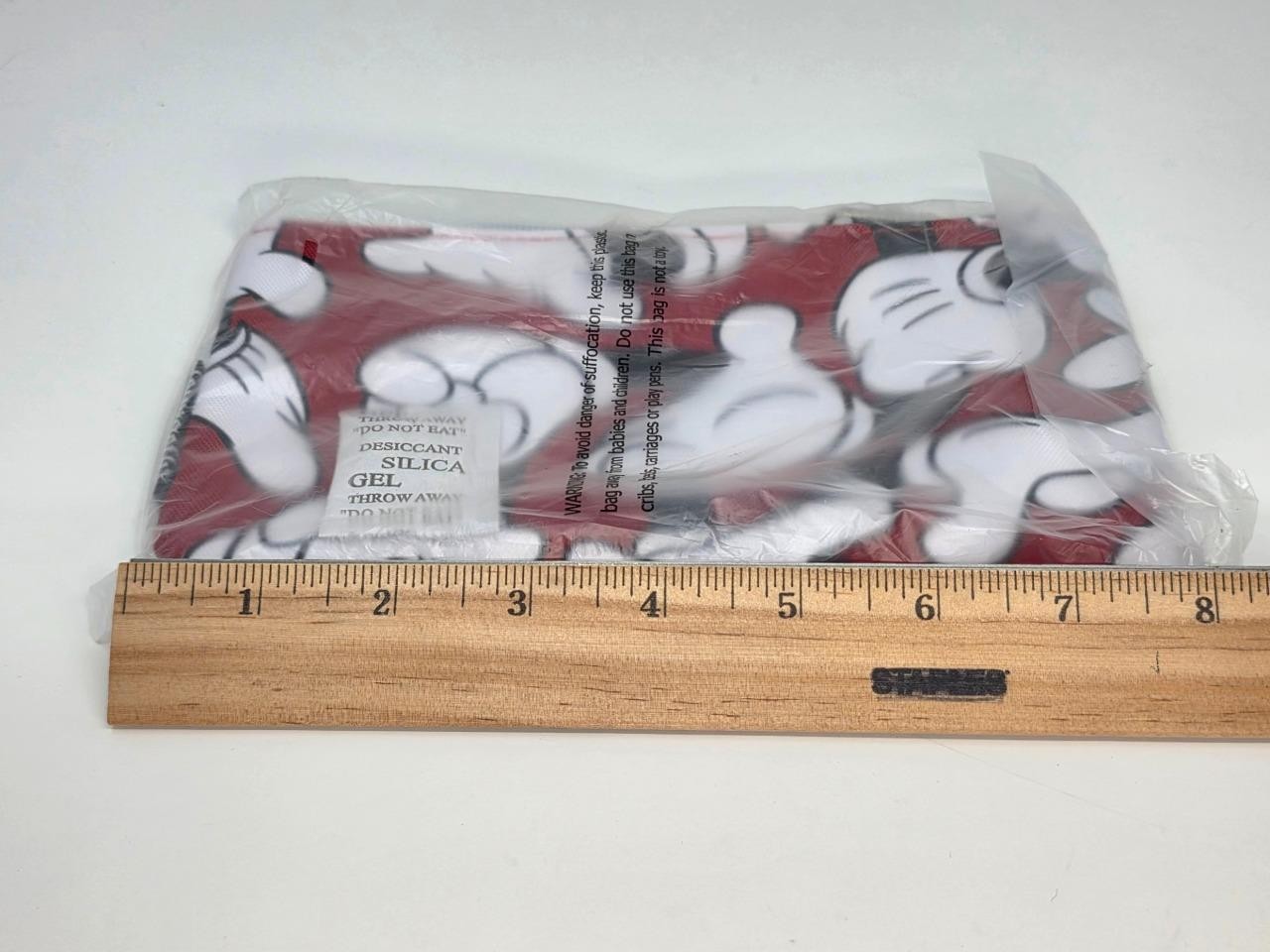 NIP NWT DISNEY LOUNGEFLY MICKEY MOUSE HANDS NYLON POUCH~PLACEMENT WILL VARY