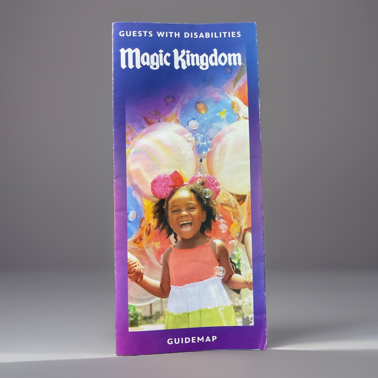 2026 WALT DISNEY WORLD WDW MAGIC KINGDOM GUESTS WITH DISABILITIES GUIDEMAP