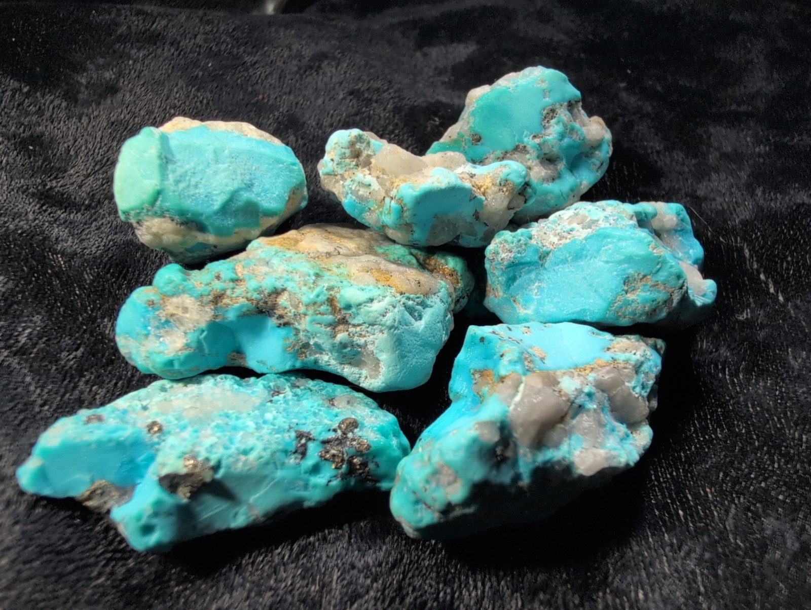 Gem Kingman Arizona Turquoise Natural And Untreated 72 grams