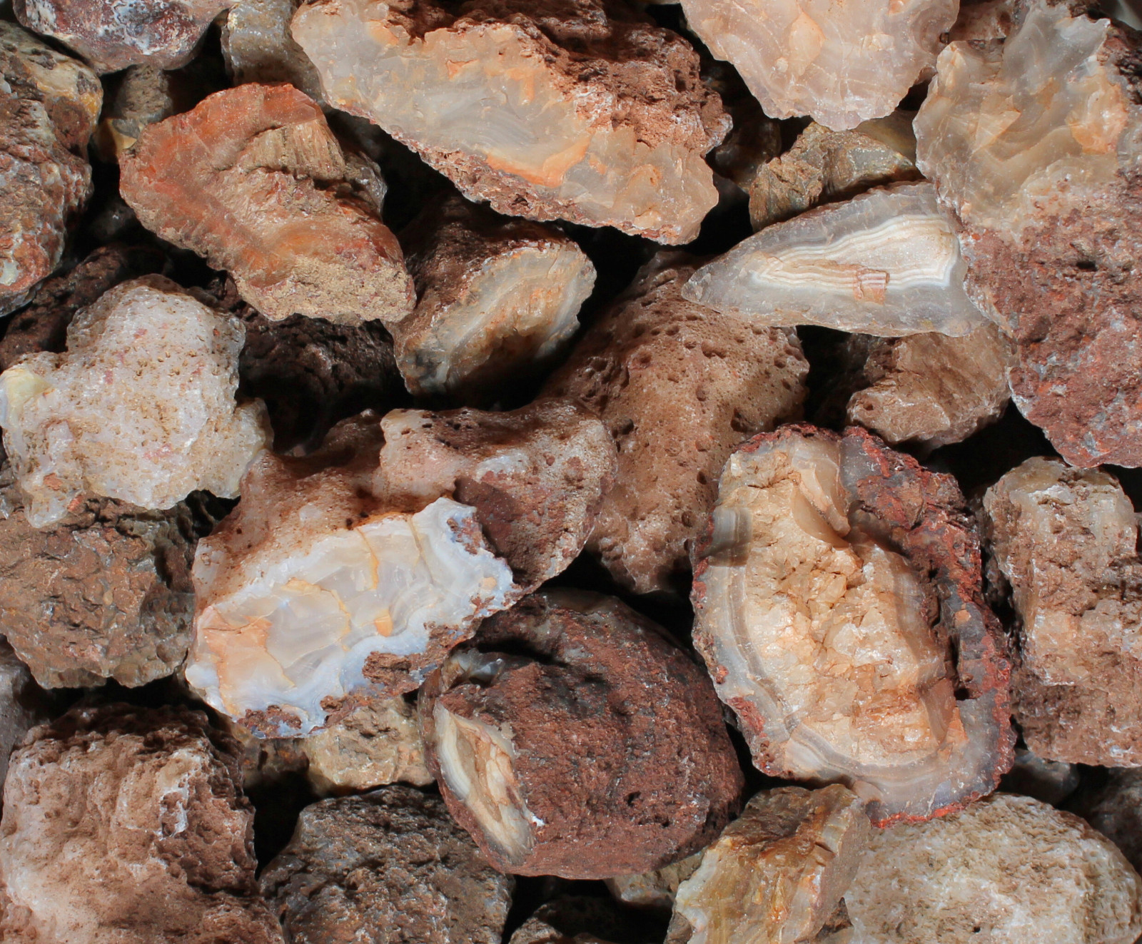 Calandria Agate Nodules – Rough Rocks for Lapidary/Cabochon – Bulk Wholesale