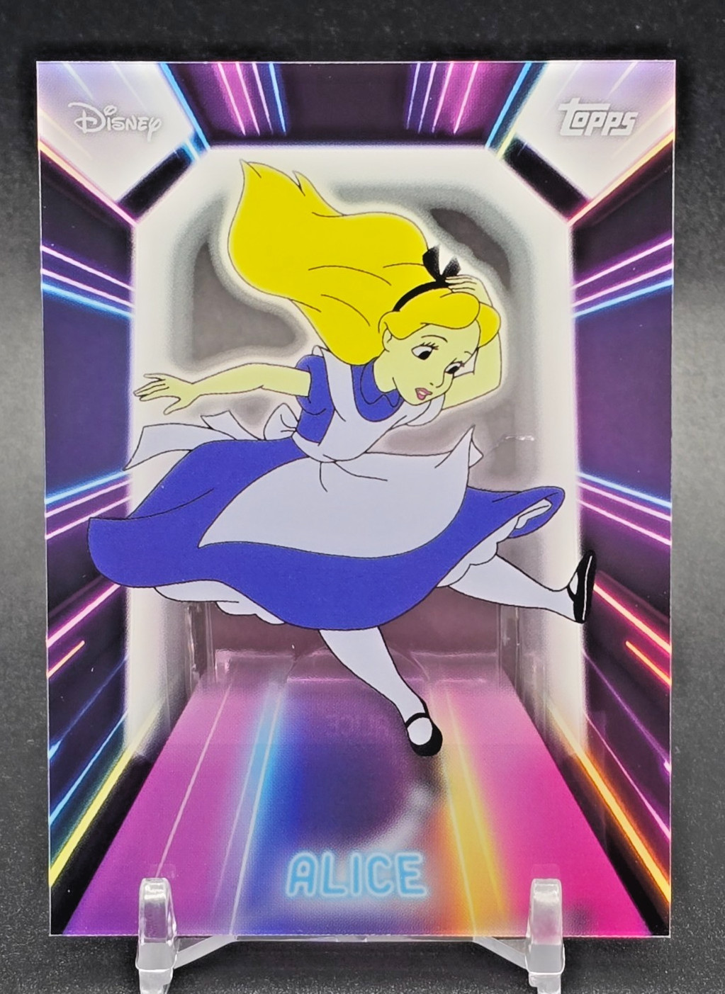 2026 Topps Disney Neon PETG Lights Pick Your Card NPL Mickey Ariel Elsa Goofy