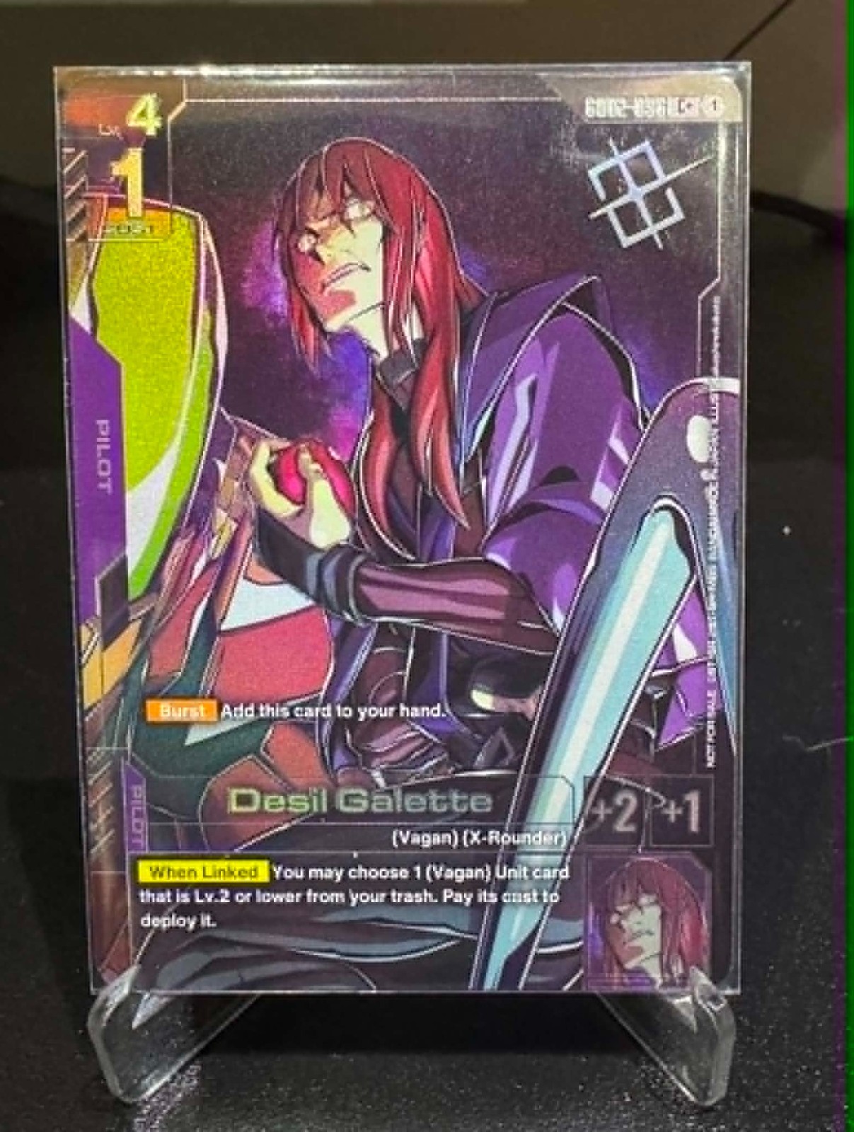 Gundam Card Game – Desil Galette – GD02-096 C+ – [ENGLISH] – [WINNER VERSION]